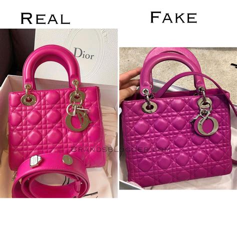 damen tasche dior fake|authentic lady dior bag.